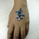 Plak tattoo van 50x50mm image