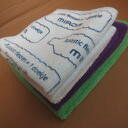 Microvezel poetsdoek 32 x 32cm bedrukt met uw eigen logo image