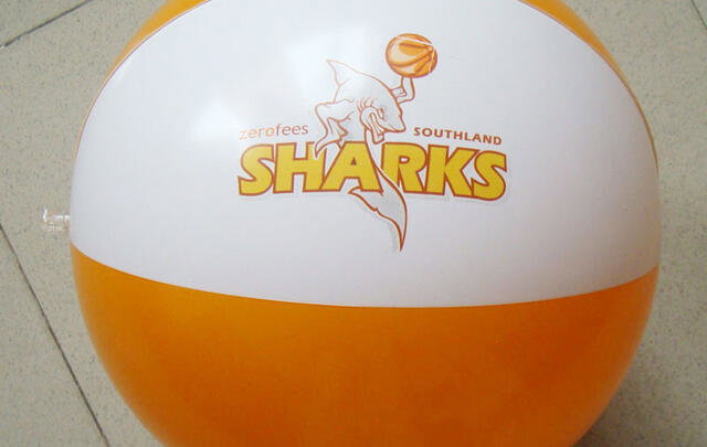 Strandbal, 45 cm bedrukt met uw eigen tekst en/of logo image