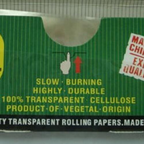 Transparent rolling paper Standard Size (78x36mm) image