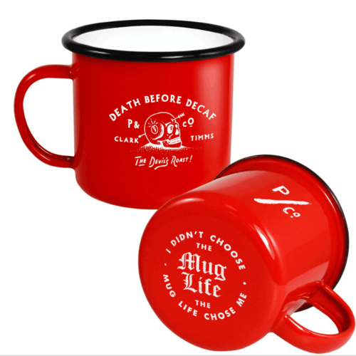 Gepersonaliseerde emaille mok 350 ml image