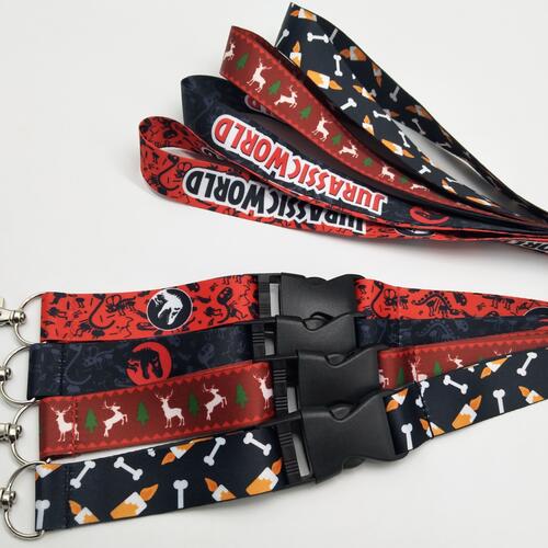 Detachable full colour lanyards 2cm wide  image