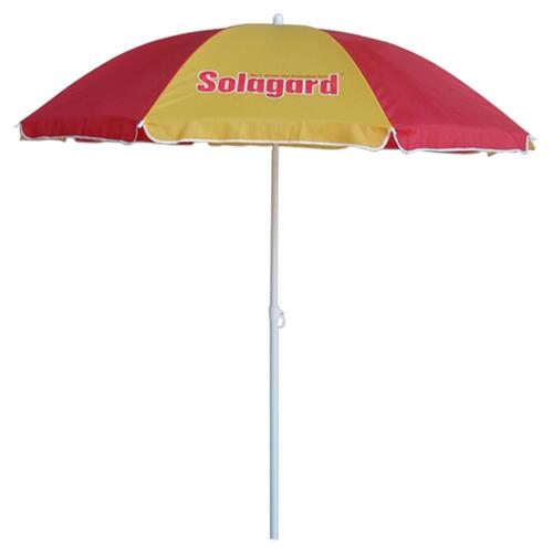 200cm Parasol, bedrukt met uw uniek ontwerp image